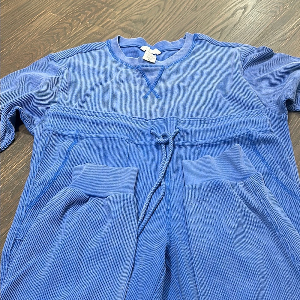 Blue Jogger Set - Picture 2 of 4